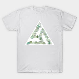 Sea glass - green triskelion T-Shirt